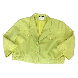 Wool vintage jacket, made in Russia - 1980s